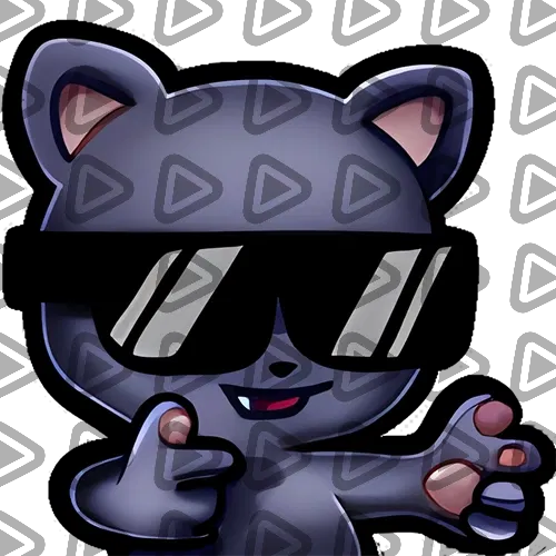 Cat Dark - GG - Emote