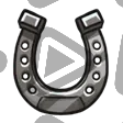 Silver Horsehoe - Channel Point Badge