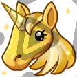 Golden Unicorn - Channel Point Badge