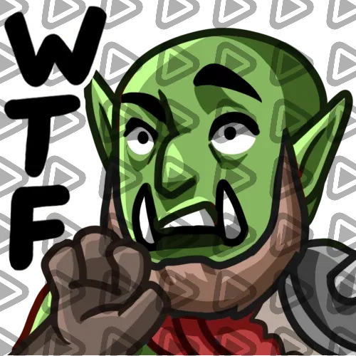 Orc - WTF - Emote