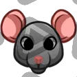 Grey Mouse - Channel Point Badge