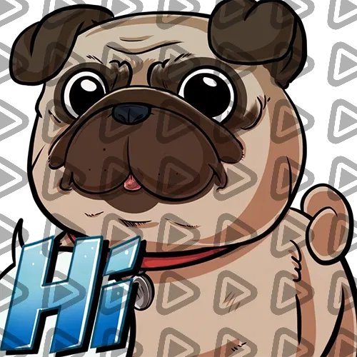 Pug - HI - Emote
