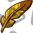 Golden Feather - Channel Point Badge