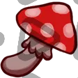 Red Mushroom - Channel Point Badge