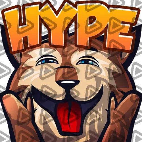 Dog - HYPE - Emote