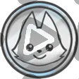 Silver Cat Coin - Channel Point Badge