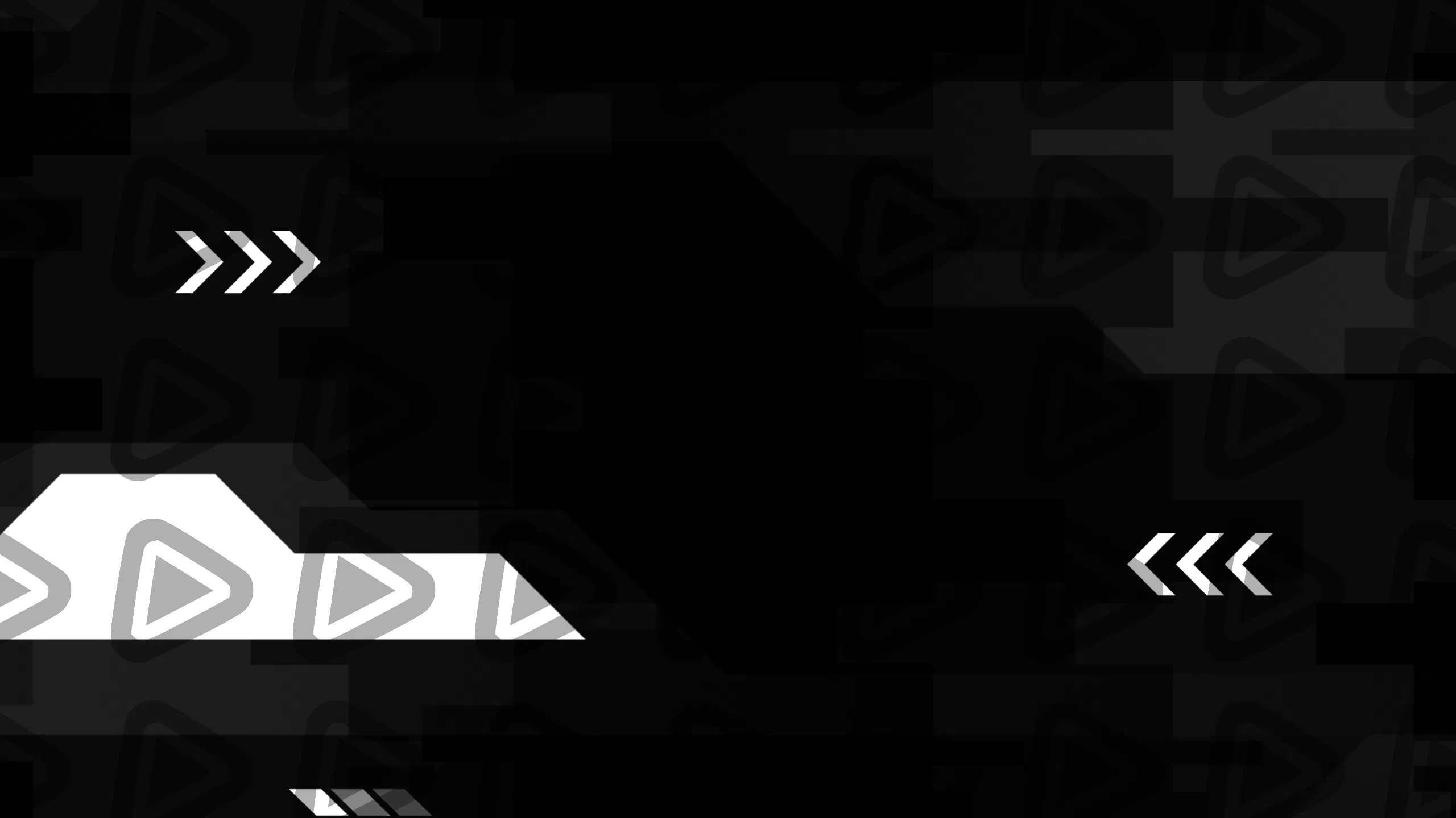 Dark Glitch - YouTube Channel Banner