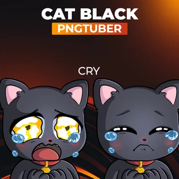 VTuber Cat-Black