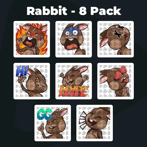 Rabbit - 8 Pack