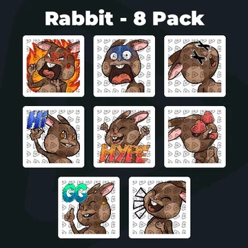 Rabbit - 8 Pack