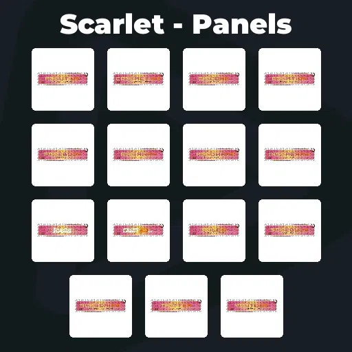 Scarlet - Panels