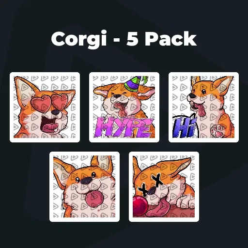 Corgi - 5 Pack