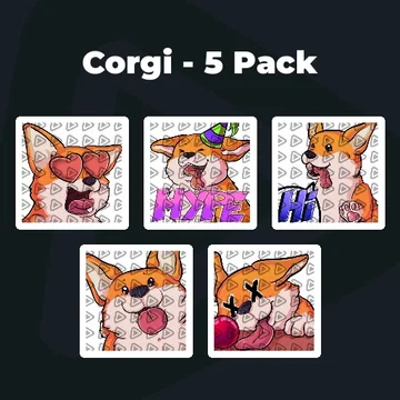 Corgi - 5 Pack
