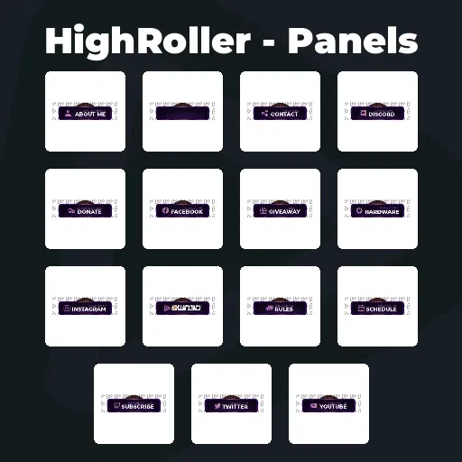 HighRoller - Panels