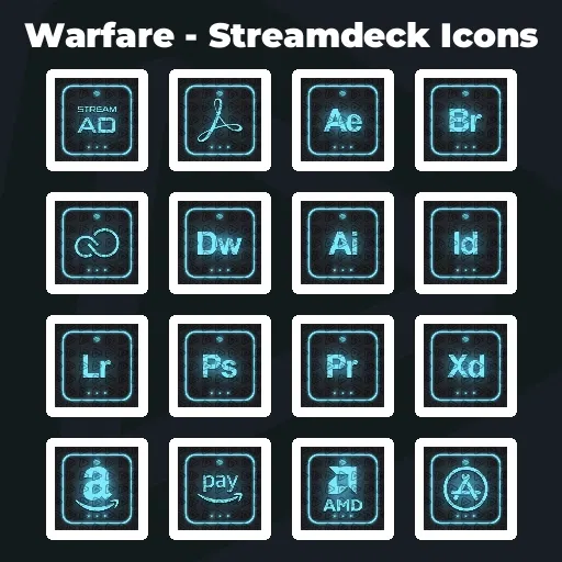 Warfare - Streamdeck Icons
