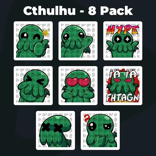 Cthulhu - 8 Pack