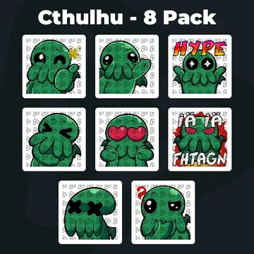 Cthulhu - 8 Pack