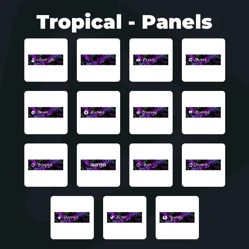Tropical - Panels