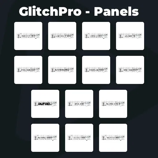 GlitchPro - Panels