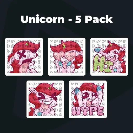 Unicorn - 5 Pack
