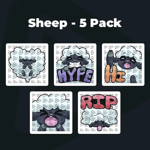 Sheep - 5 Pack