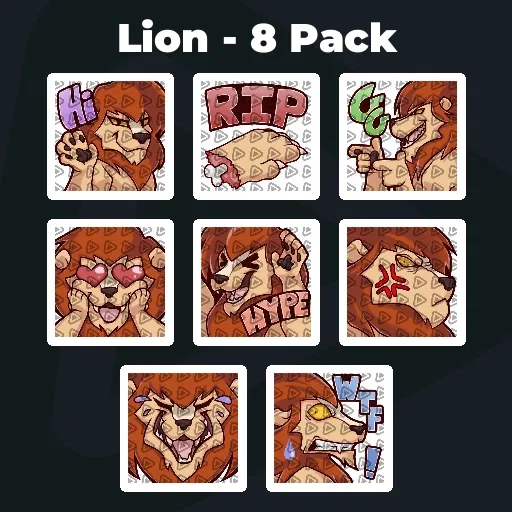 Lion - 8 Pack