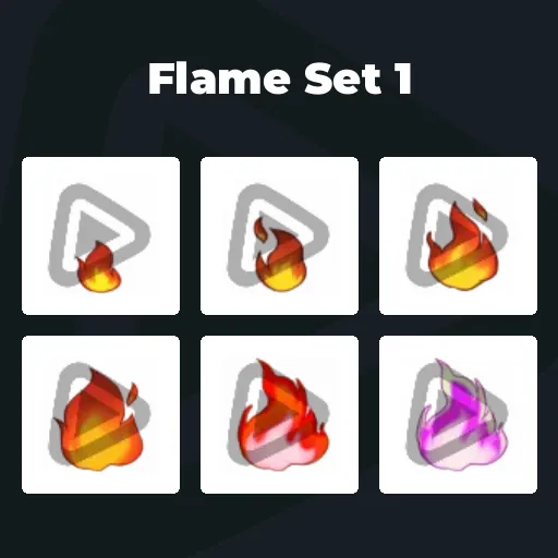 Flame Set 1