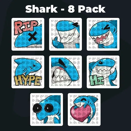 Shark - 8 Pack