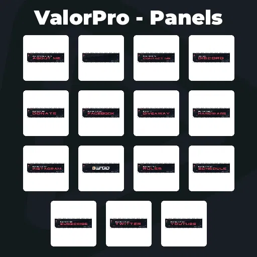 ValorPro - Panels