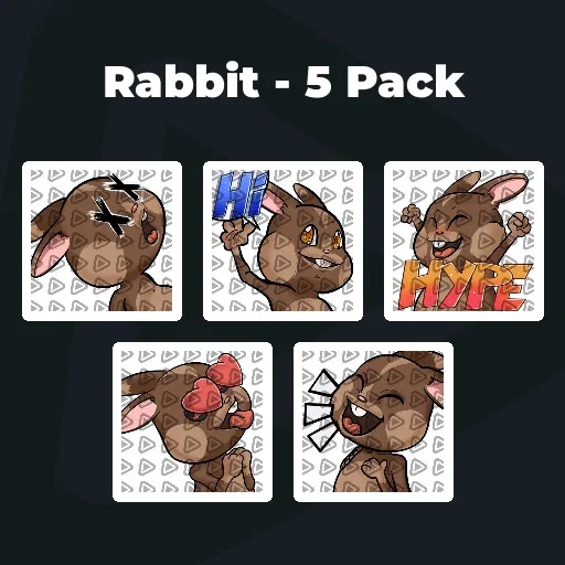 Rabbit - 5 Pack
