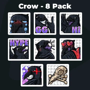 Crow - 8 Pack