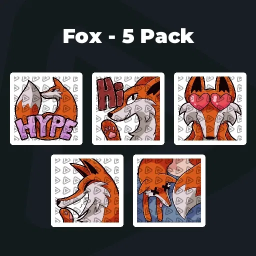 Fox - 5 Pack