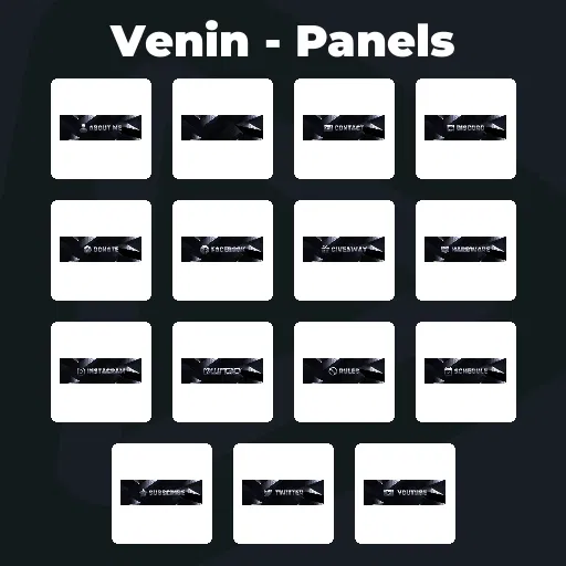 Venin - Panels