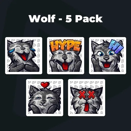 Wolf - 5 Pack