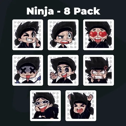 Ninja - 8 Pack
