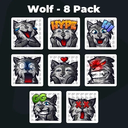Wolf - 8 Pack