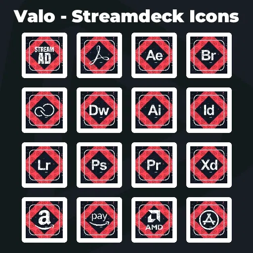Valo - Streamdeck Icons