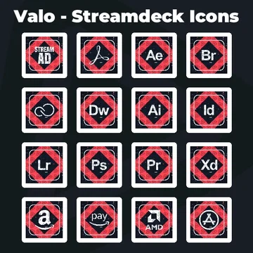 Valo - Streamdeck Icons