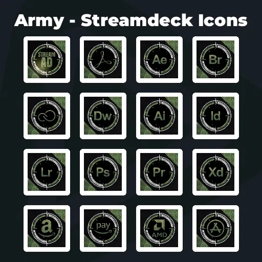 Army - Streamdeck Icons