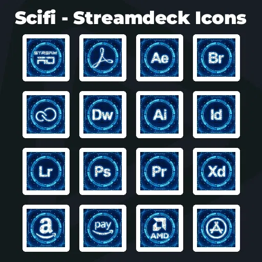 Scifi - Streamdeck Icons