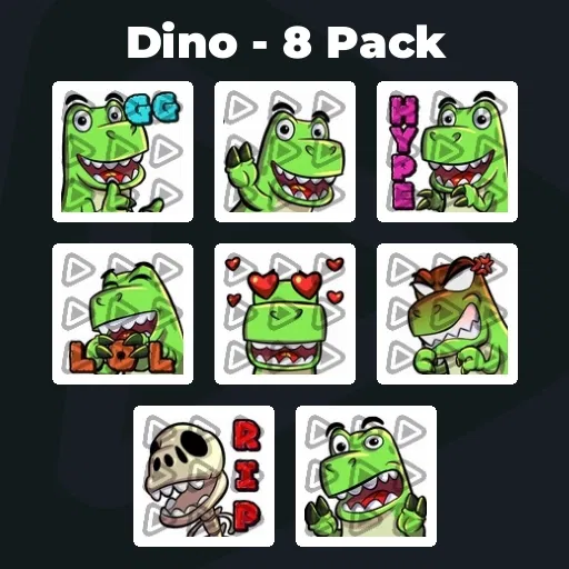 Dino - 8 Pack
