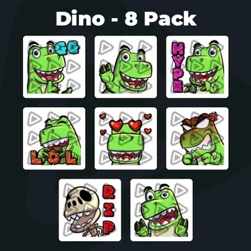 Dino - 8 Pack