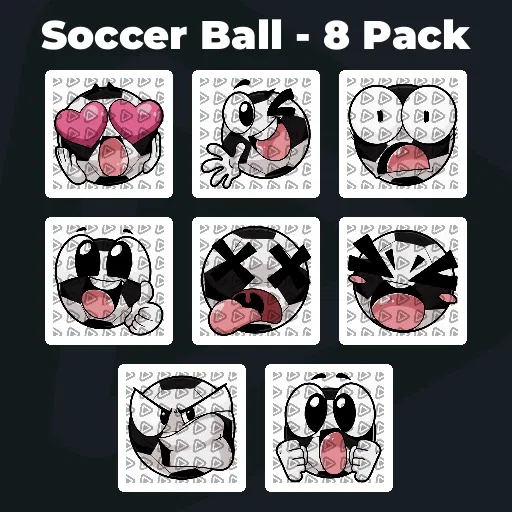 Soccer Ball - 8 Pack