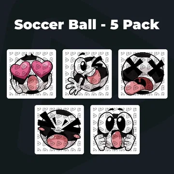 Soccer Ball - 5 Pack