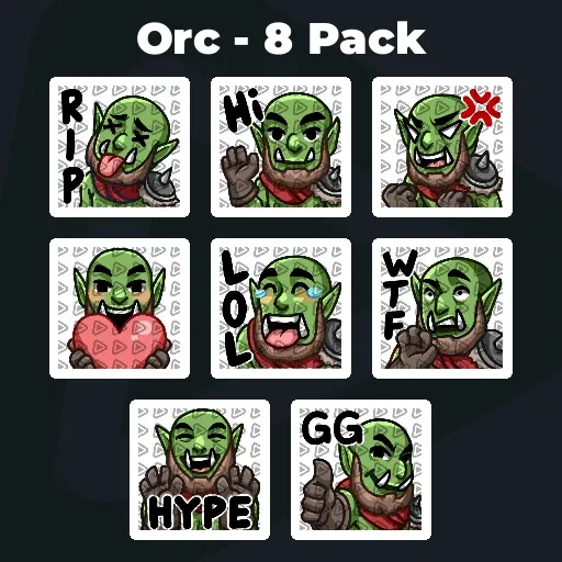 Orc - 8 Pack