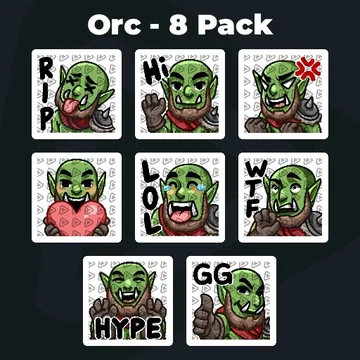 Orc - 8 Pack