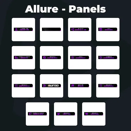 Allure - Panels