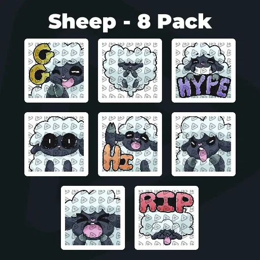 Sheep - 8 Pack