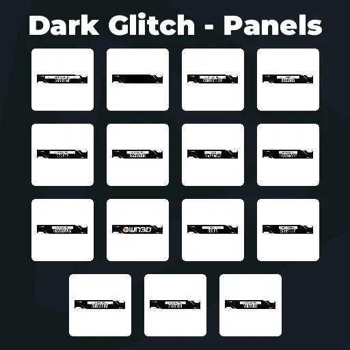 Dark Glitch - Panels