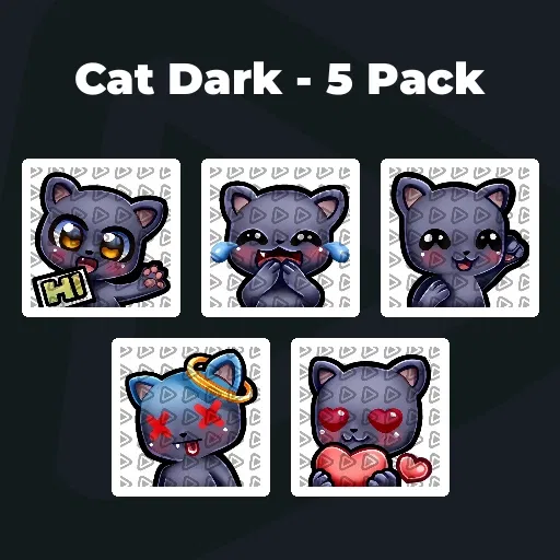 Cat Dark - 5 Pack